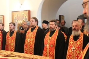 Всенощное бдение на Патриаршем Подворье святителя Николая Чудотворца в Бари (Италия)