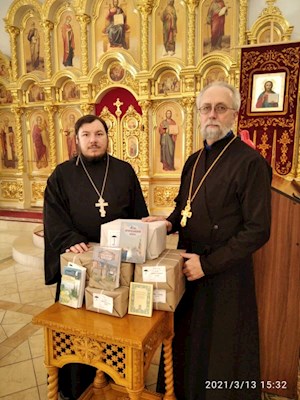 Миссионерский отдел передал для бесплатного распространения православную литературу
