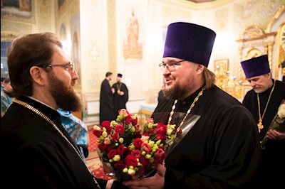 Митрополит Игнатий совершил всенощное бдение в Покровском соборе г. Саратова