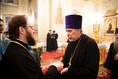Митрополит Игнатий совершил всенощное бдение в Покровском соборе г. Саратова