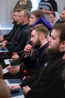 Митрополит Игнатий вручил дипломы выпускникам СПДС