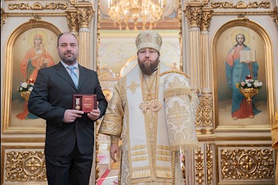 Митрополит Игнатий совершил Божественную литургию в Покровском соборе г. Саратова