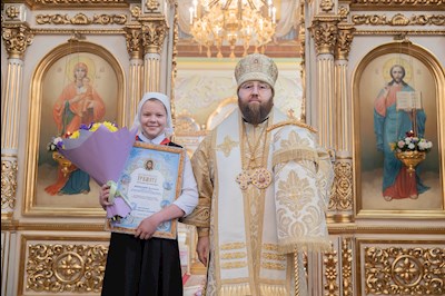 Митрополит Игнатий совершил Божественную литургию в Покровском соборе г. Саратова