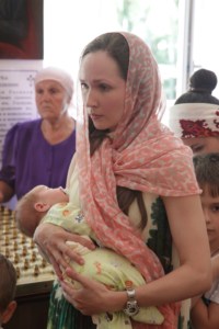 Божественная литургия в храме во имя равноапостольной Марии Магдалины города Саратова