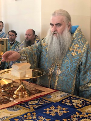 Божественная литургия в Свято-Троицком Скановом женском монастыре (Сердобская епархия)