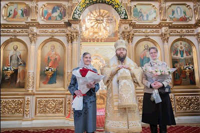 Митрополит Игнатий совершил Божественную литургию в Покровском соборе г. Саратова
