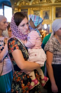 Литургия в Свято-Троицком кафедральном соборе Саратова