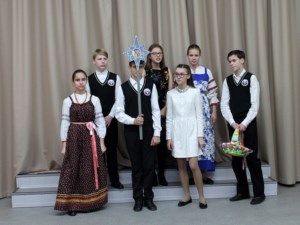 В Свято-Покровской гимназии прошли Рождественские праздники