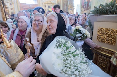 Митрополит Игнатий совершил Божественную литургию в Покровском соборе г. Саратова