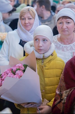 Митрополит Игнатий совершил Божественную литургию в Покровском соборе г. Саратова