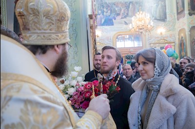 Митрополит Игнатий совершил Божественную литургию в Покровском соборе г. Саратова