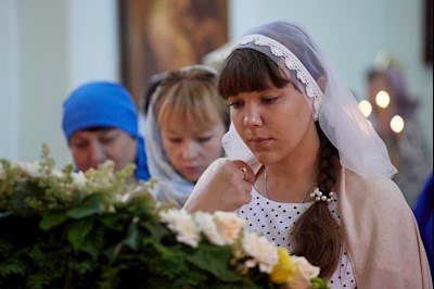 Престольный праздник в Свято-Сергиевском женском монастыре