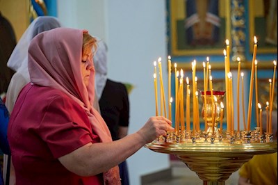 Престольный праздник в Свято-Сергиевском женском монастыре