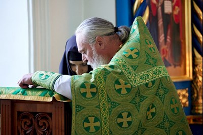 Престольный праздник в Свято-Сергиевском женском монастыре