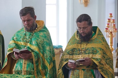 Престольный праздник в Свято-Сергиевском женском монастыре