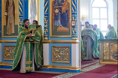 Престольный праздник в Свято-Сергиевском женском монастыре