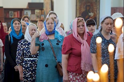 Престольный праздник в Свято-Сергиевском женском монастыре