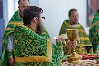 Престольный праздник в Свято-Сергиевском женском монастыре