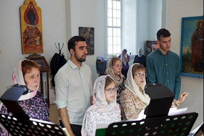 Престольный праздник в Свято-Сергиевском женском монастыре