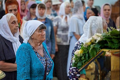 Престольный праздник в Свято-Сергиевском женском монастыре