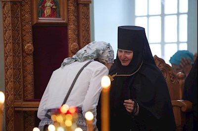 Престольный праздник в Свято-Сергиевском женском монастыре