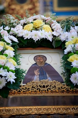 Престольный праздник в Свято-Сергиевском женском монастыре