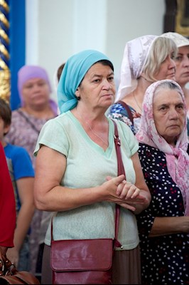 Престольный праздник в Свято-Сергиевском женском монастыре
