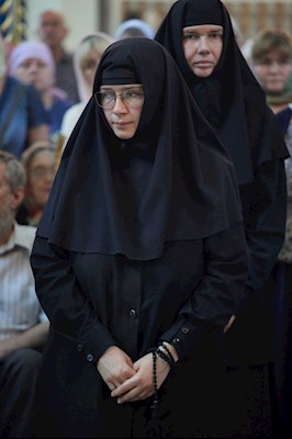 Престольный праздник в Свято-Сергиевском женском монастыре