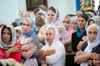Престольный праздник в Свято-Сергиевском женском монастыре
