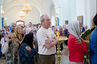 Престольный праздник в Свято-Сергиевском женском монастыре