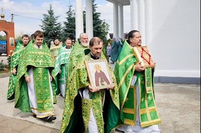 Престольный праздник в Свято-Сергиевском женском монастыре