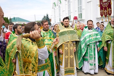 Престольный праздник в Свято-Сергиевском женском монастыре