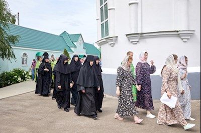 Престольный праздник в Свято-Сергиевском женском монастыре