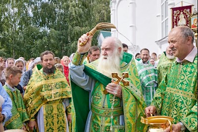Престольный праздник в Свято-Сергиевском женском монастыре