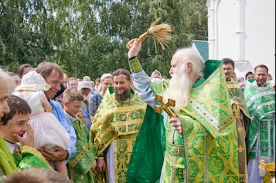 Престольный праздник в Свято-Сергиевском женском монастыре