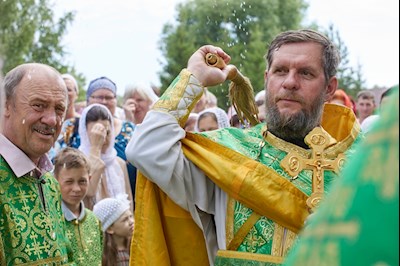Престольный праздник в Свято-Сергиевском женском монастыре