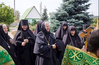 Престольный праздник в Свято-Сергиевском женском монастыре