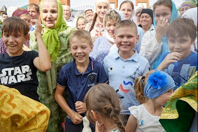 Престольный праздник в Свято-Сергиевском женском монастыре