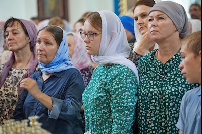 Престольный праздник в Свято-Сергиевском женском монастыре