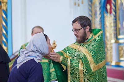 Престольный праздник в Свято-Сергиевском женском монастыре