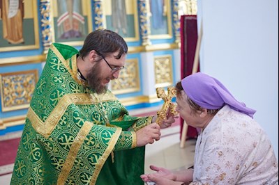 Престольный праздник в Свято-Сергиевском женском монастыре