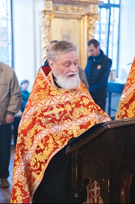 В Серафимовском храме Саратова встретили ковчег с частицей мощей святого великомученика Пантелеимона