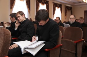 Защита дипломных работ в семинарии