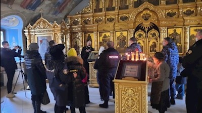 В Троицком соборе прошла экскурсия для сотрудников вневедомственной охраны