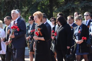 На Воскресенском кладбище совершена лития по воинам, погибшим в годы Великой Отечественной войны