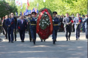 На Воскресенском кладбище совершена лития по воинам, погибшим в годы Великой Отечественной войны