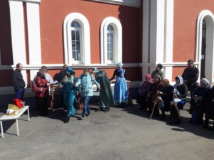 Учащиеся интерната стали гостями храма святых Царственных Страстотерпцев г. Саратова