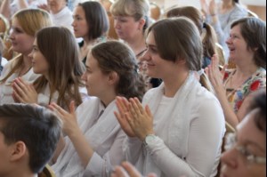 Прошел отчетный концерт хора воспитанниц Межъепархиального женского духовного училища