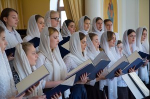 Прошел отчетный концерт хора воспитанниц Межъепархиального женского духовного училища