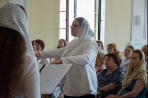 Прошел отчетный концерт хора воспитанниц Межъепархиального женского духовного училища